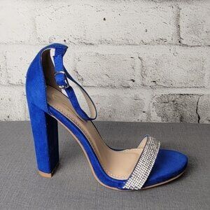 ELEGANT Collection Royal Blue 4" Heels